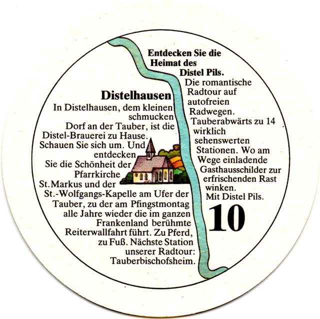 tauberbischofsheim tbb-bw distel entdecken II 10b (rund215-10-distelhausen)